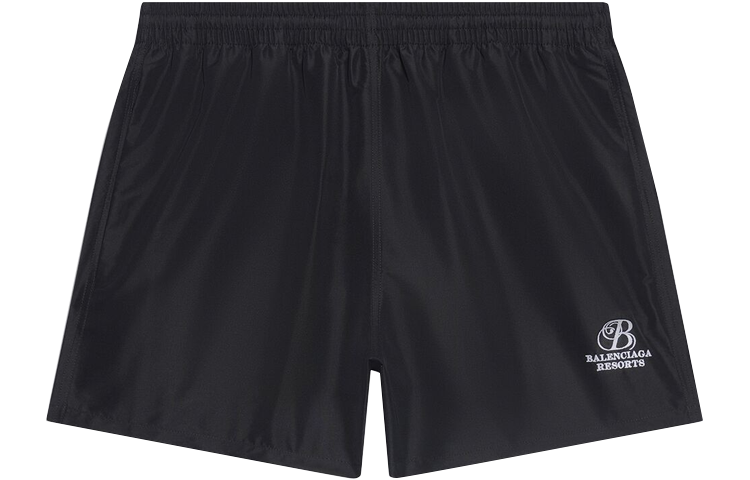 Balenciaga SS22 Casual Shorts Regular Fit Men's Black