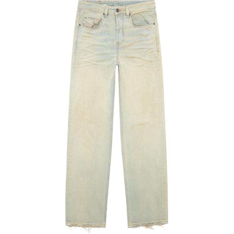 DIESEL 2001 D-Macro Mid-rise Straight-leg Jeans