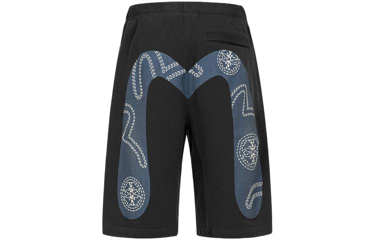 EVISU EVISU Casual Shorts Men's Dark Gray