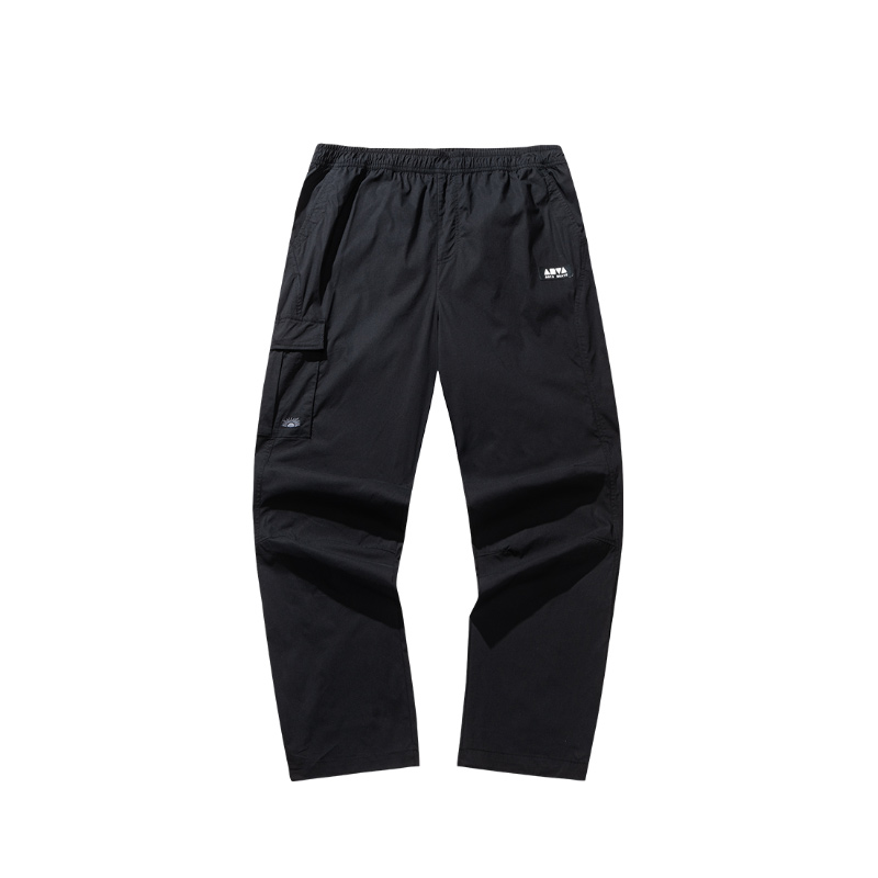 ANTA Anta Life Collection Casual Pants Men's Basic Black