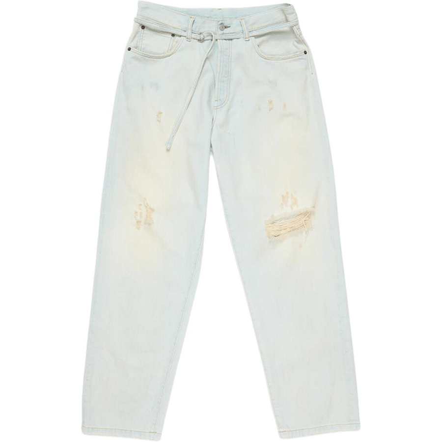 Acne Studios Acne Studios Straight Leg Distressed Jeans