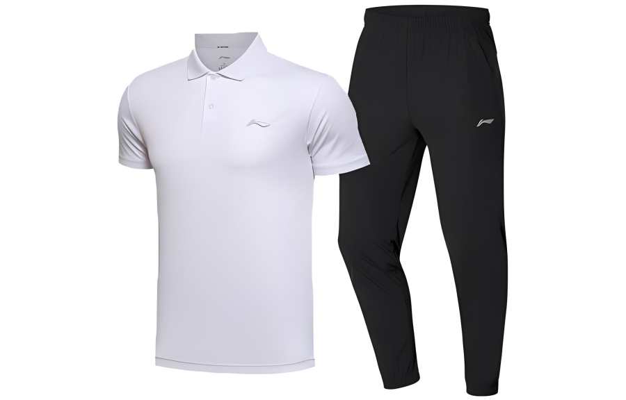 Li-Ning Li Ning Sports Life Collection Casual Sportswear Men's White