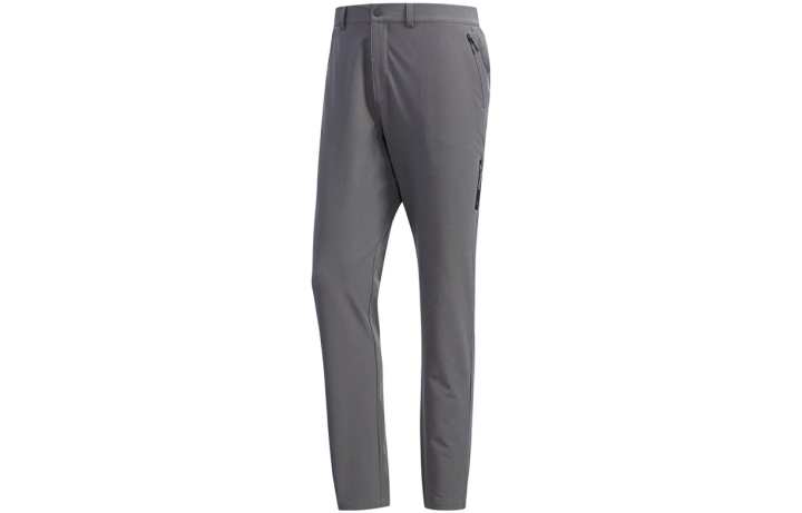 Adidas Adidas Casual Pants Men's Gray Moderate Straight Fit Pants