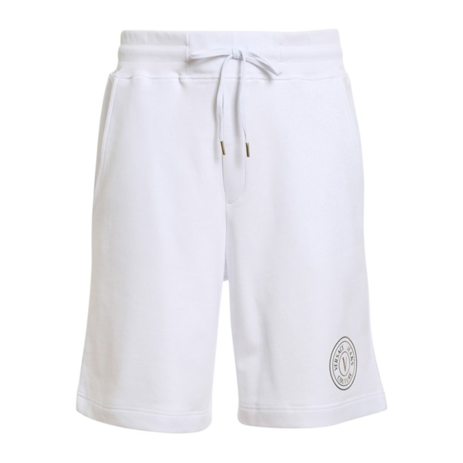 Versace Jeans Couture Logo Patch Sweat Shorts