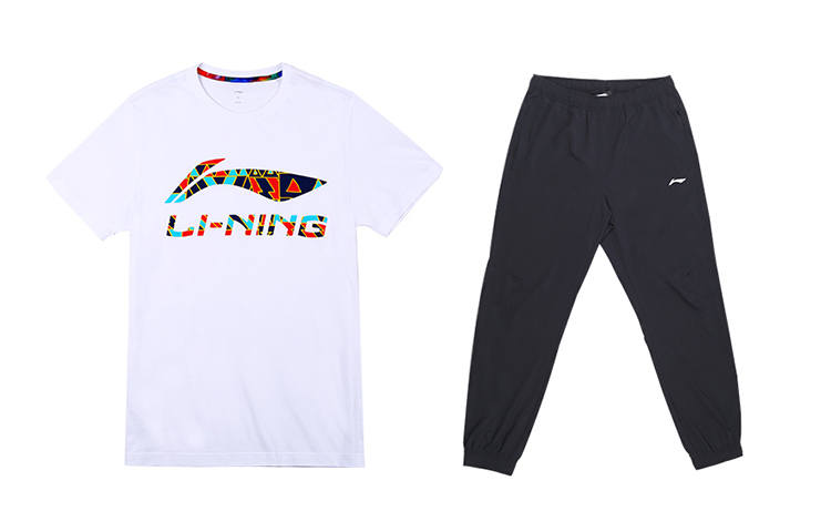 Li-Ning Li Ning Casual Sportswear Men's White+Black