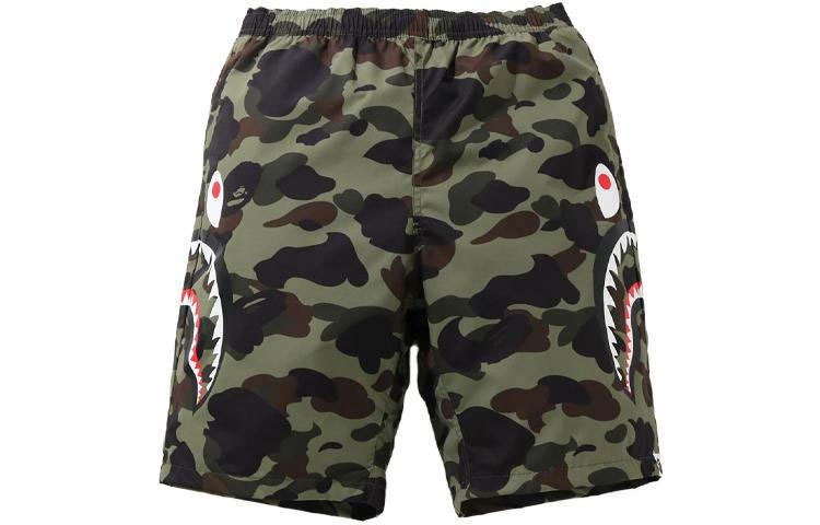 A BATHING APE A BATHING APE 1st Camo Shark Beach Pants