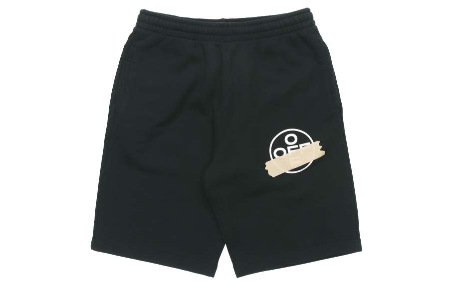 OFF-WHITE OFF WHITE Casual Shorts Men's Black