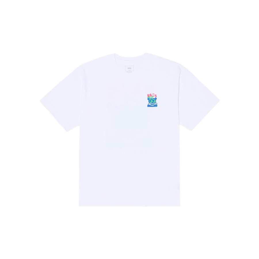 Vans Vans Indie T Shirt Unisex White