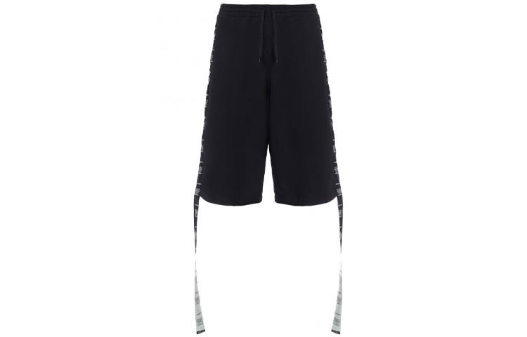 Vetements Casual Shorts Unisex Black Moderate