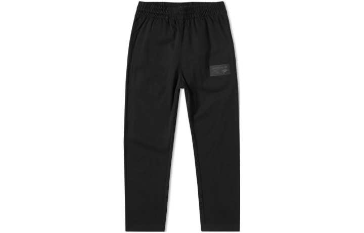 Adidas Adidas Casual Pants Men's Black Moderate Straight Fit Pants