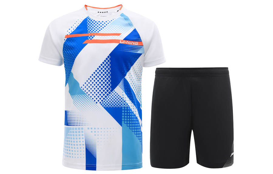 Li-Ning Li Ning Casual Sportswear Men's White Blue