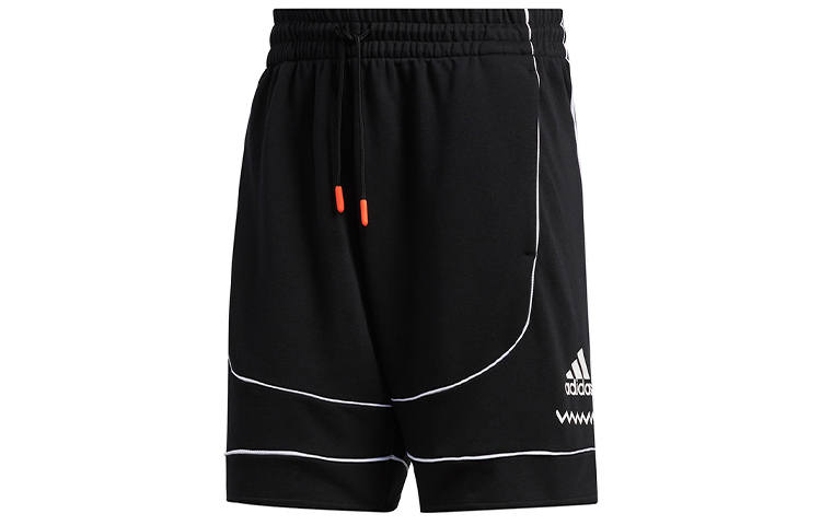 Adidas Adidas Casual Shorts Men's Black Moderate