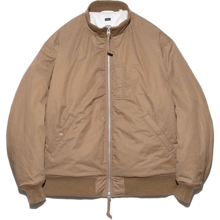 Nanamica 2024 Fall Winter Collection Jackets Unisex Light Brown Stand Collar Moderate Other