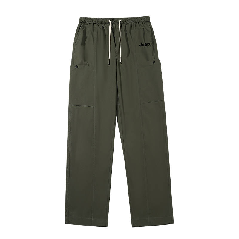Jeep Casual Pants Unisex Moderate Straight Fit Pants