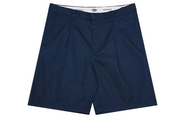 Dickies X WACKO MARIA Casual Shorts Unisex Navy Blue Moderate