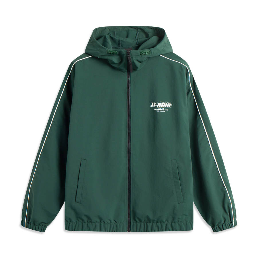 Li-Ning Li Ning Lotus Leaf Trench Coat Men's Dark Green