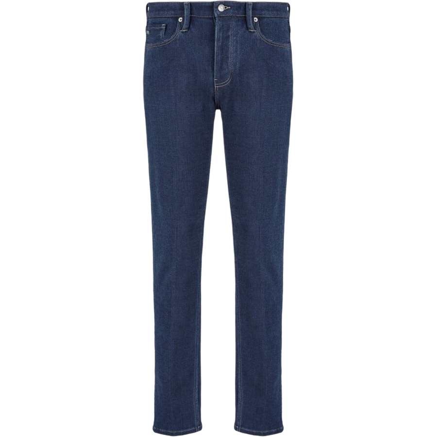 EMPORIO ARMANI J75 Slim fit Soft Denim Jeans With Fleece Lining