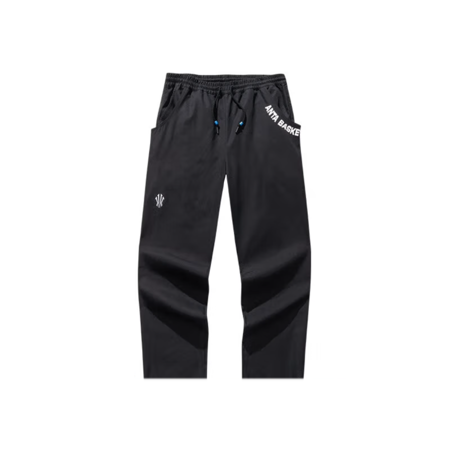 Anta Basketball Collection Casual Pants Unisex Black