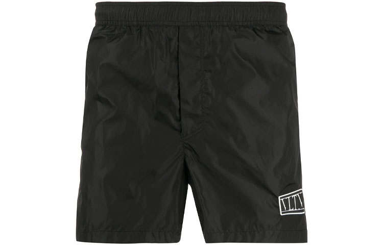 Valentino VLTN Casual Shorts Men's Black Moderate