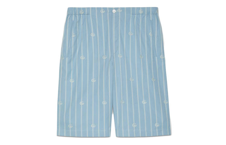 GUCCI 【Previous Season】Double G stripe shorts
