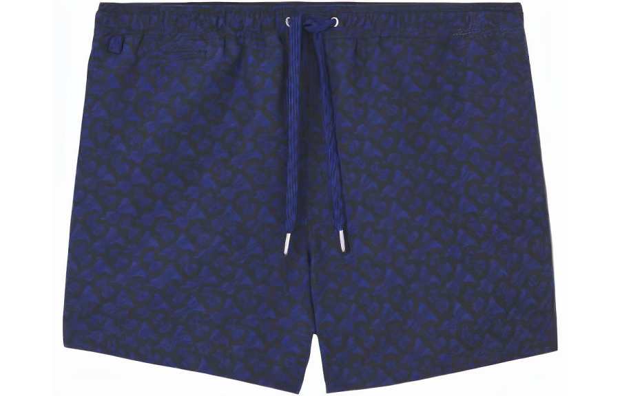 Burberry Casual Shorts Men's Blue