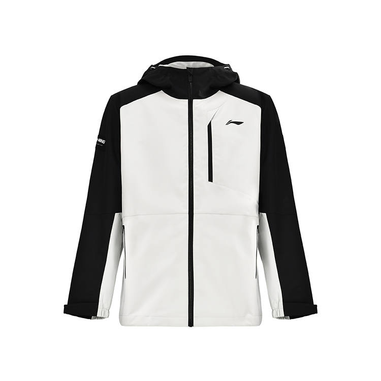 Li-Ning Li Ning Trench Coat Unisex Black Gray