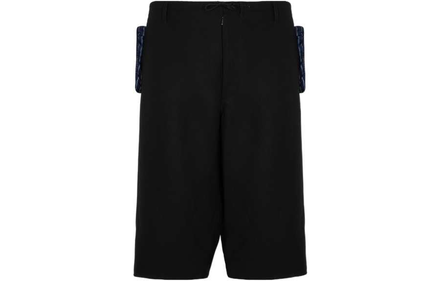 Maison Margiela Pinstripe Cuff Shorts