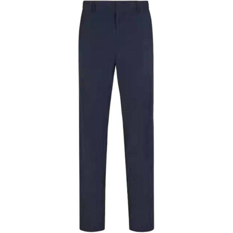 EMPORIO ARMANI Stretch Nylon Trousers With An Elasticated Back