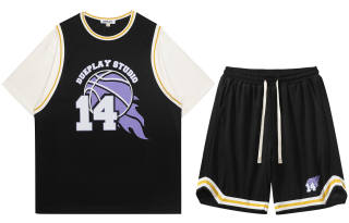 DUEPLAY Straight Fit Set Summer Unisex Couple's