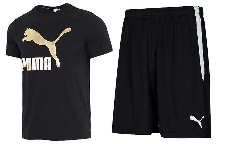 PUMA Casual Sportswear Men's Crew Neck Moderate