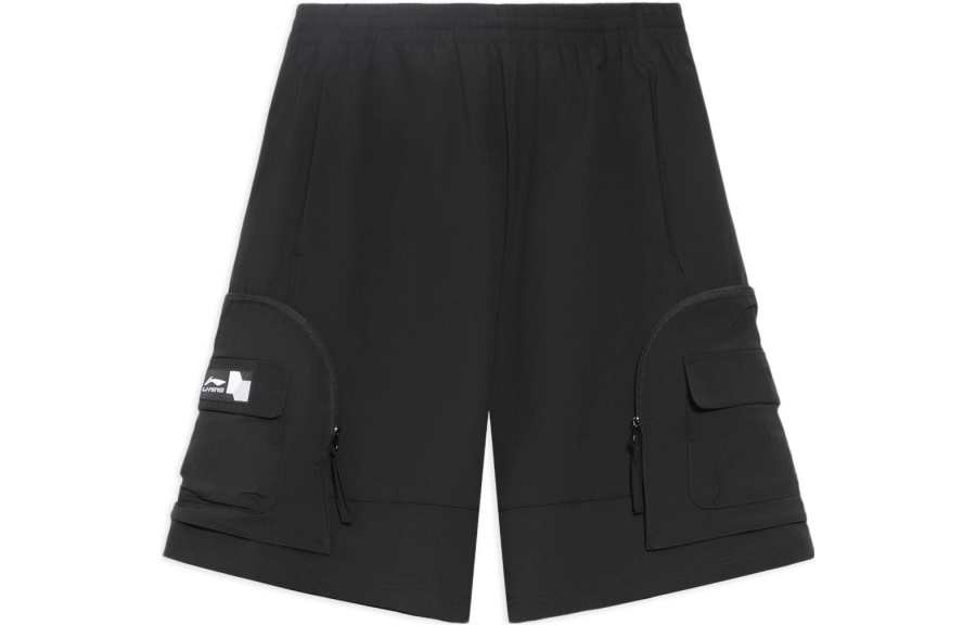 Li-Ning Li Ning Sports Trendy Collection Casual Shorts Men's Black Moderate