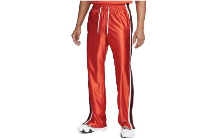 Nike Nike Casual Pants Men's Red Moderate Straight Fit Pants