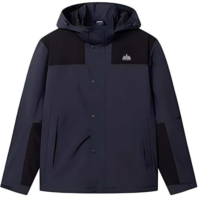 361° Trench Coat Men's Rock Coal Dark Gray