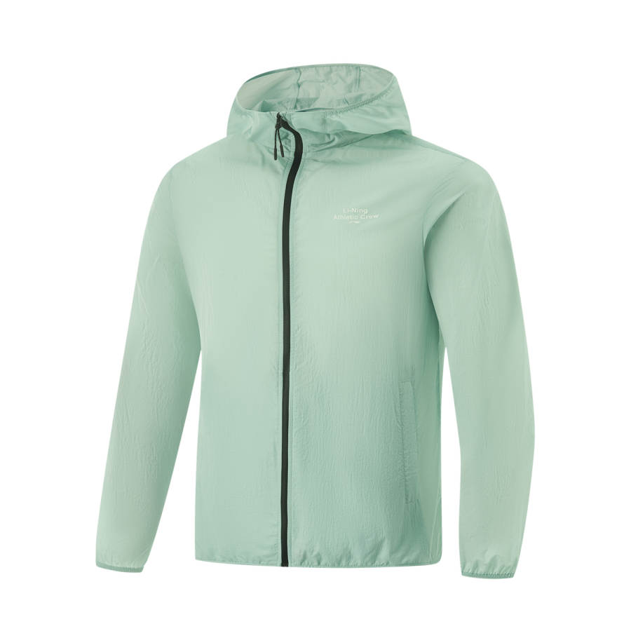 Li-Ning Li Ning Trench Coat Men's Mystic Gray Green