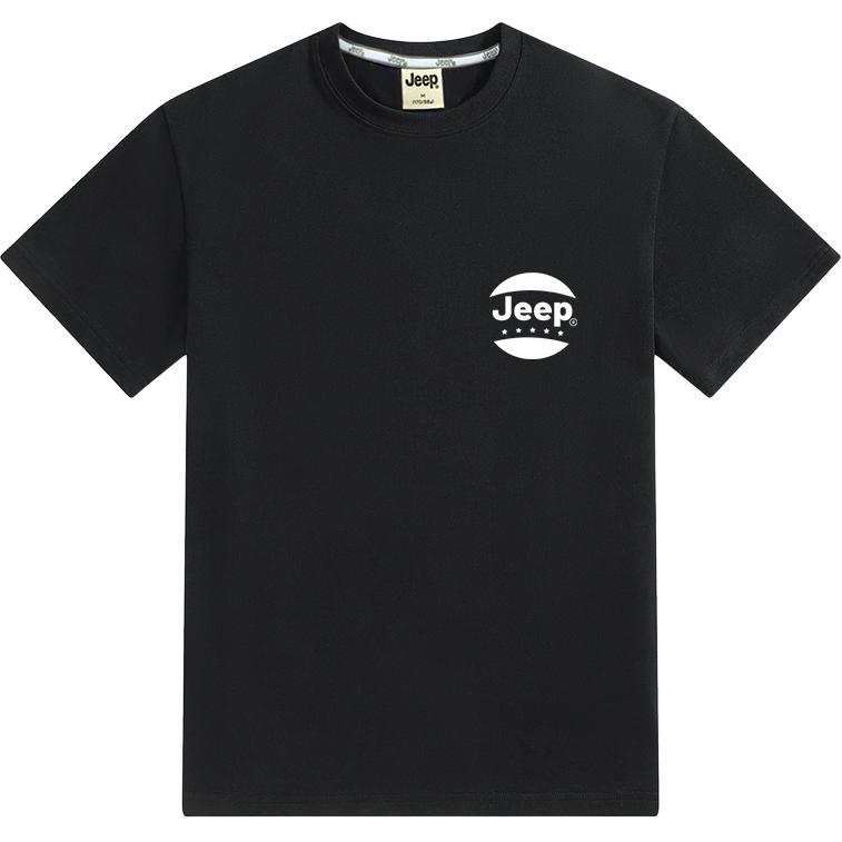 Jeep T Shirts Unisex Crew Neck Straight Fit