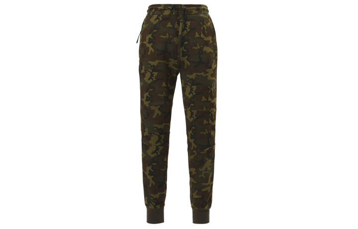 Nike Nike Casual Pants Men's Green Moderate Straight Fit Pants