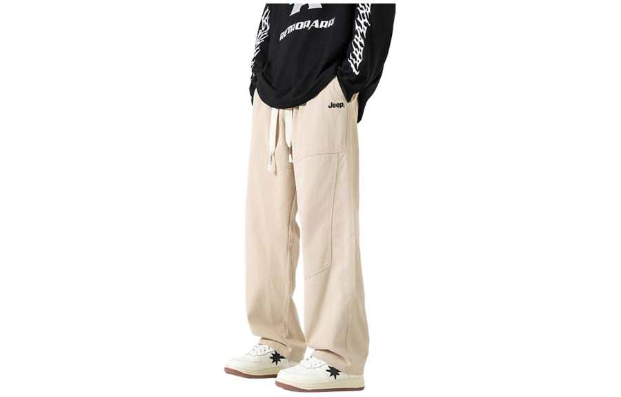 Jeep Casual Pants Unisex Moderate Straight Fit Pants