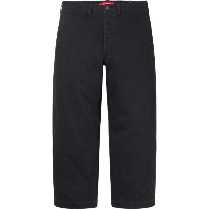 Supreme Supreme FW24 Washed Herringbone Chino Pant Casual Pants Unisex