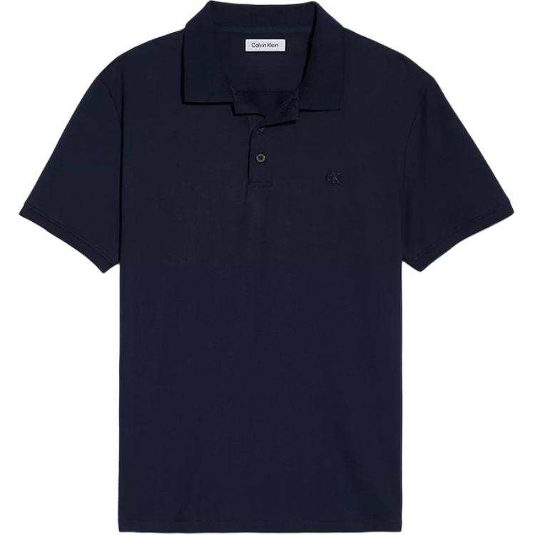 CALVIN KLEIN Polo Shirt Men's Navy Blue