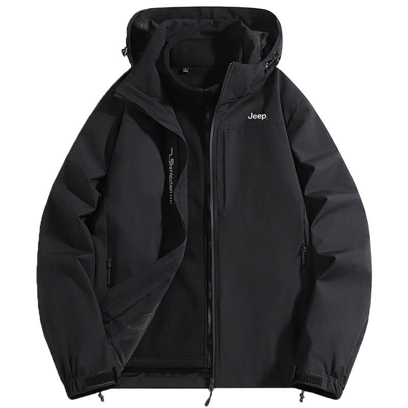 Jeep Jackets Unisex Hooded Non Detachable Moderate