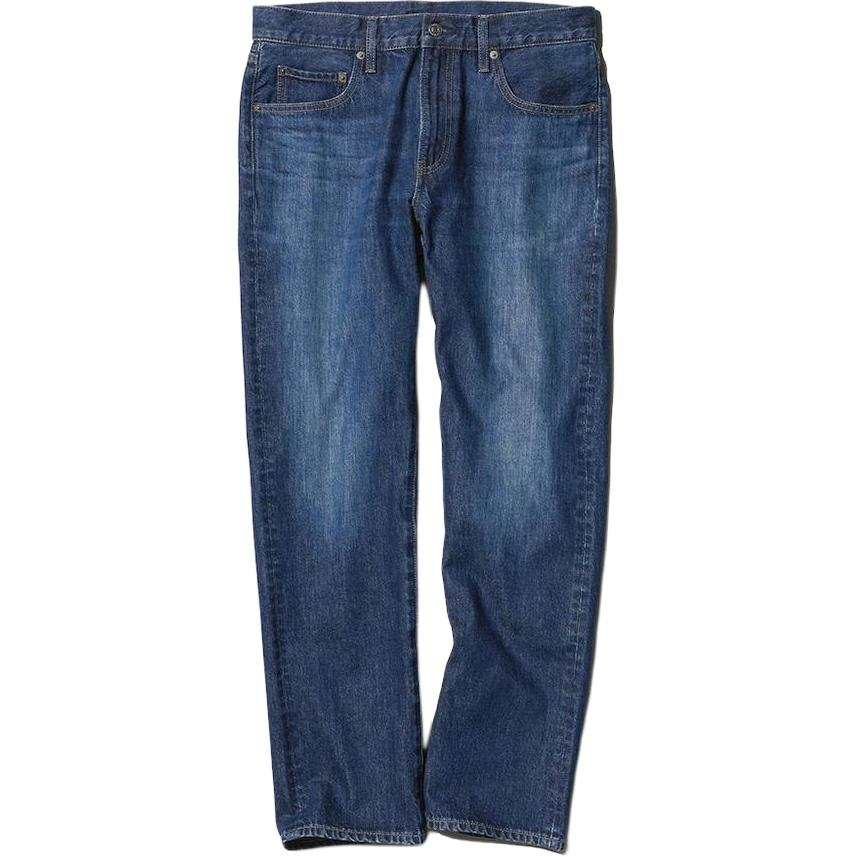 UNIQLO Jeans Men's Blue Moderate Straight Fit Pants