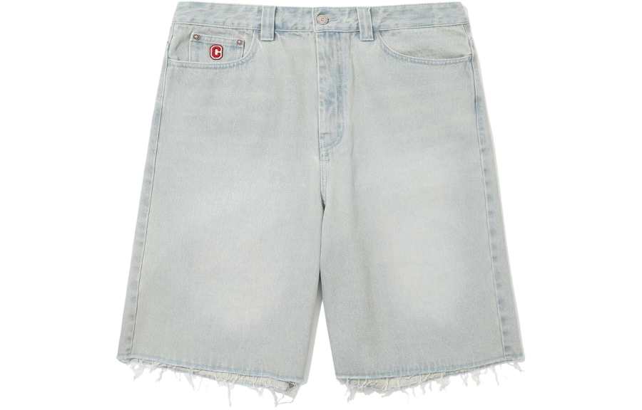 COVERNAT SS24 Denim Shorts Men's Light Blue