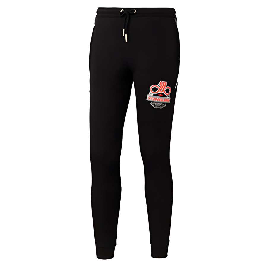 Adidas Originals x YONGJIU,LIANMINGKUAN Knitted Sweatpants Men's Black