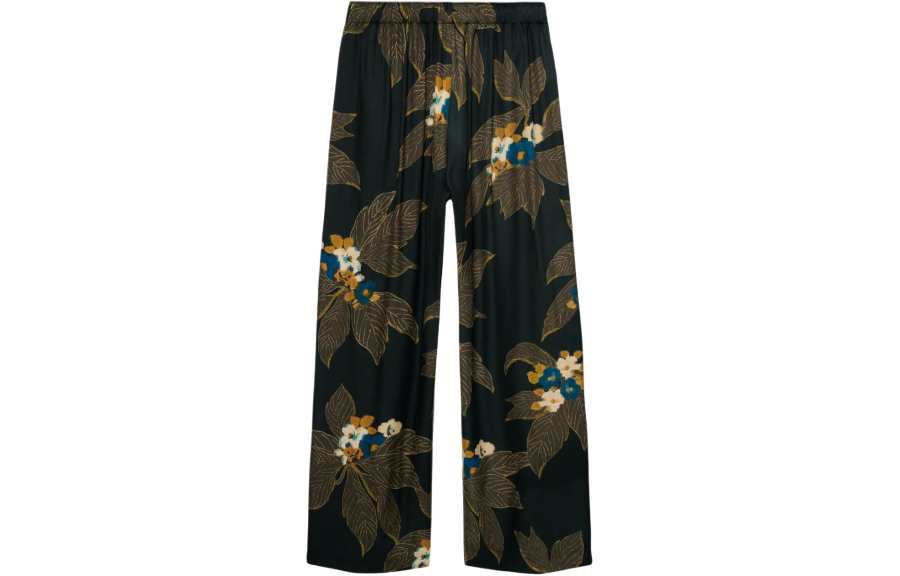 ZARA Casual Pants Men's Black Moderate Straight Fit Pants