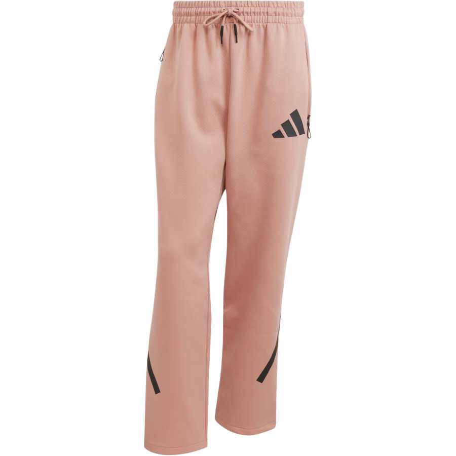 Adidas Adidas Sportswear Z.N.E FW24 Open Hem Joggers Knitted Sweatpants Men's Pink