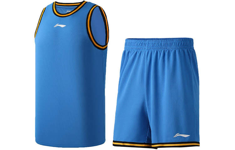 Li-Ning Li Ning Sports Basketball Collection Casual Sportswear Men's Beijing Blue