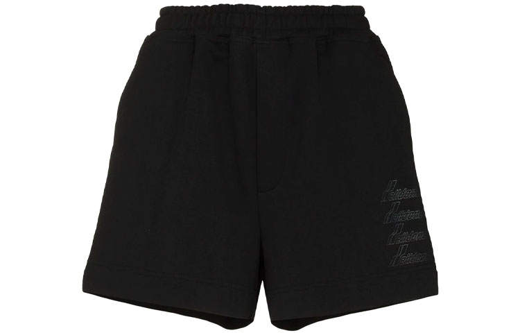 WE11DONE WE11DONE Casual Shorts Unisex Black Moderate