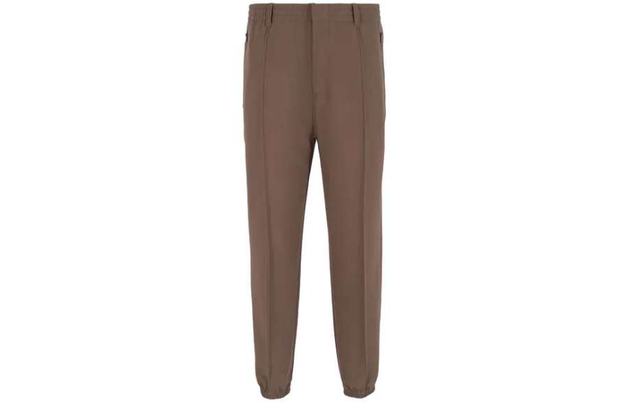EMPORIO ARMANI 【Previous Season】elasticated-waist tapered trousers