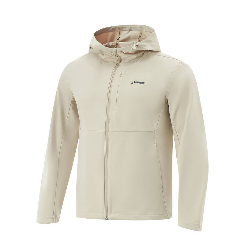 Li-Ning Li Ning Fitness Series Trench Coat Men's Coast Gray
