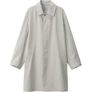 MUJI Trench Coats Men's Stand Collar Moderate